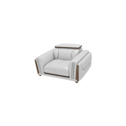 Italian leather sofa set, living room furniture, leather sofa with air purifier and Bluetooth speaker, Modernos Para Sala large