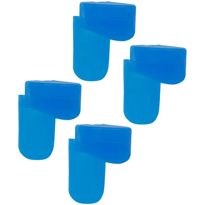 4 Pcs Blue Clarinet Thumb Pad Soft Silicone Rest Round Handle Finger Support Musical Instruments Clarinet Accessories
