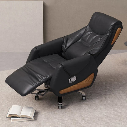 Leather Gaming Chair Meditation Modern Comfortable Office Cute Living Room Chair Durable Elastic Sillas De Oficina Furniture