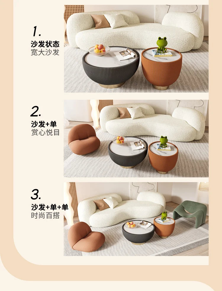 Open White Living Room Sofas Oversized Designer Floor Luxury Living Room Sofas Luxury Individual Muebles Para El Hogar Couch