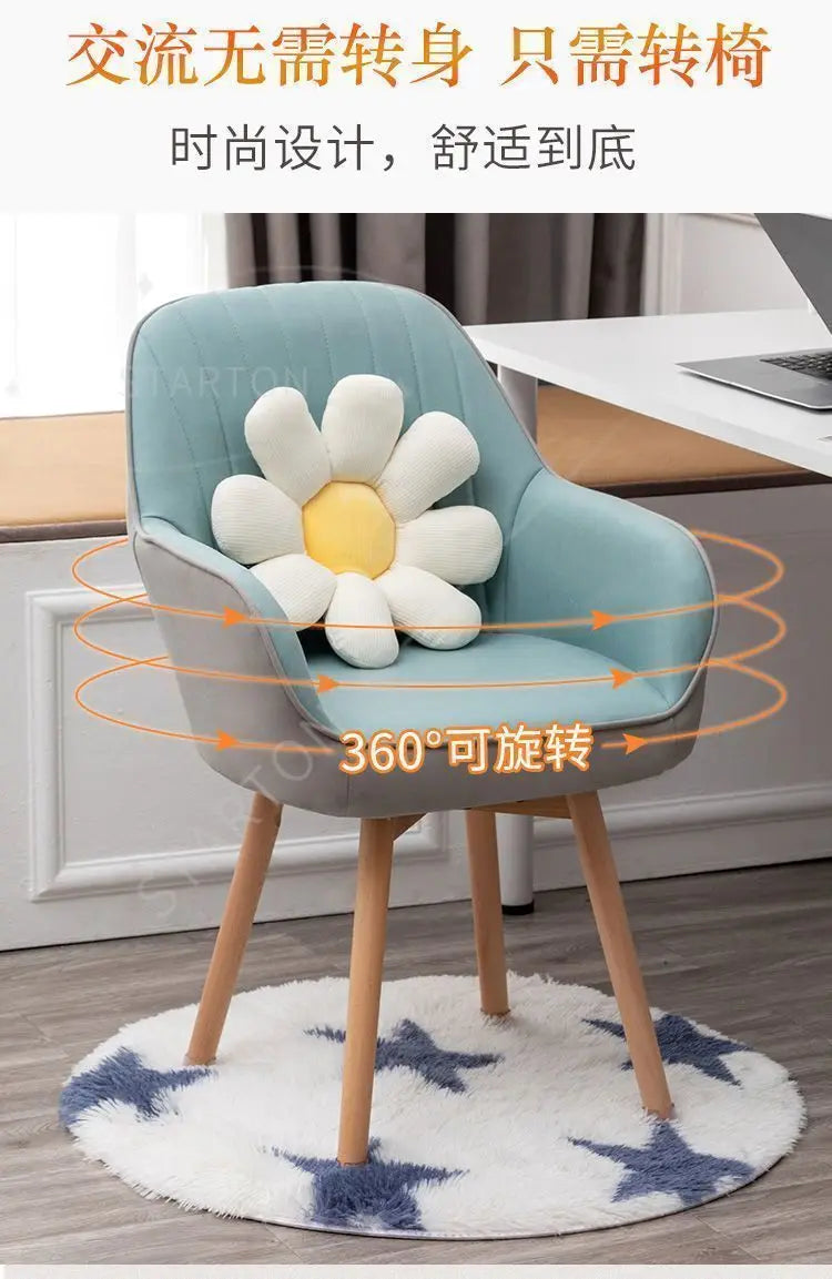 New Arrival Desk Chair - Home Comfort with Lumbar Support for Office & Study Spaces