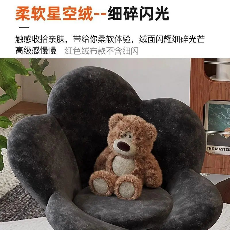 Makeup stool bedroom dressing stool modern simple small apartment dresser chair Italian light luxury high-end nail stool