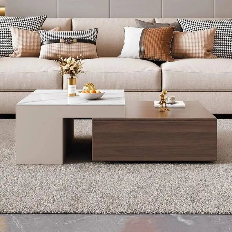 Beauty Minimalist Coffee Tables Italian Rectangular Industrial Trendy Coffee Tables Nordic Classic Mesa De Centro Furniture