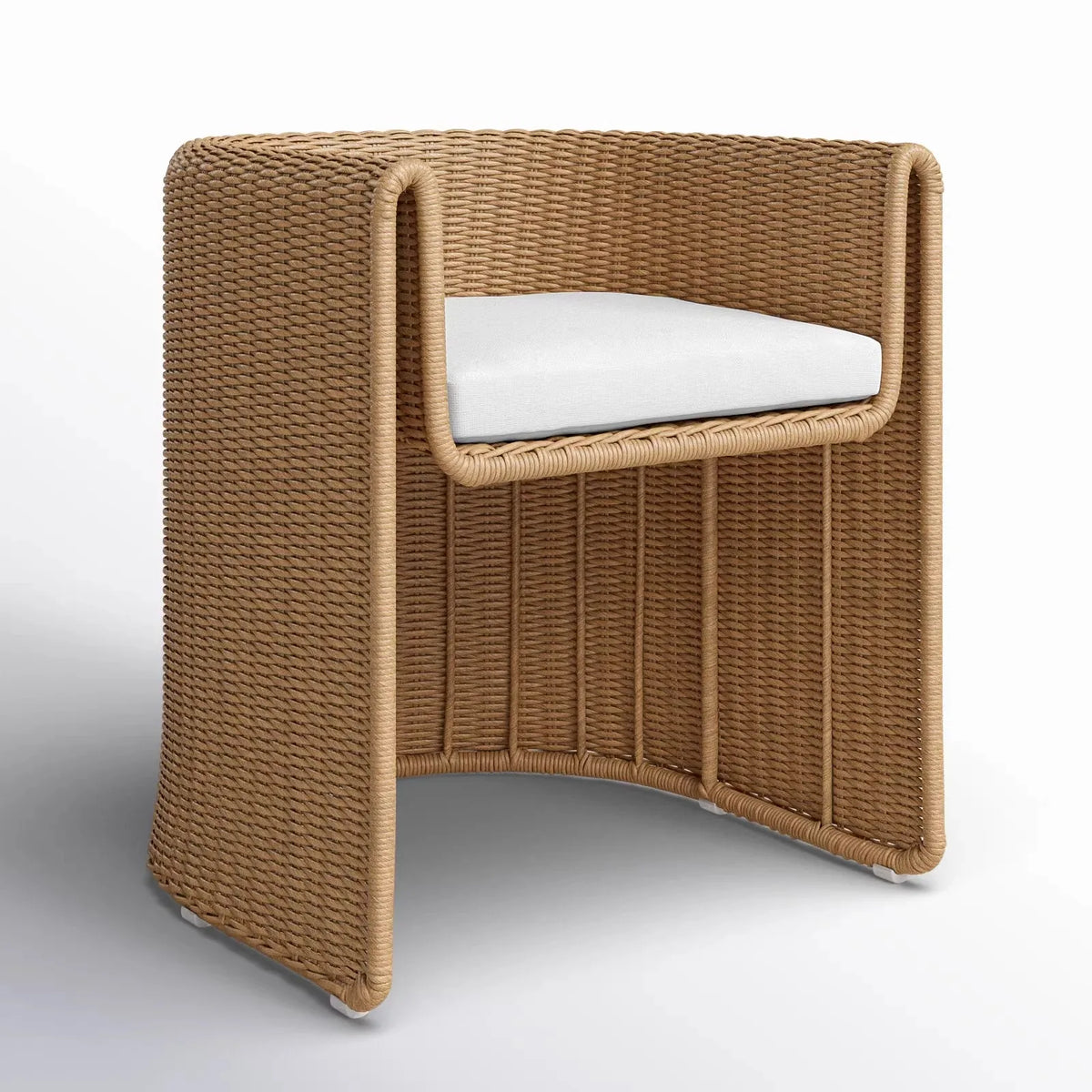 Outdoor Outdoor Terrace Villa High-grade Dining Chair Creative Rattan Chair Outdoor Rattan Chair