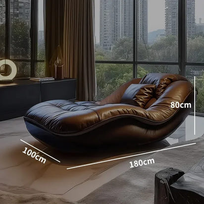 CSofa Lazy Chair High-end leather reclining reclining reclining chair in master bedroom C6601