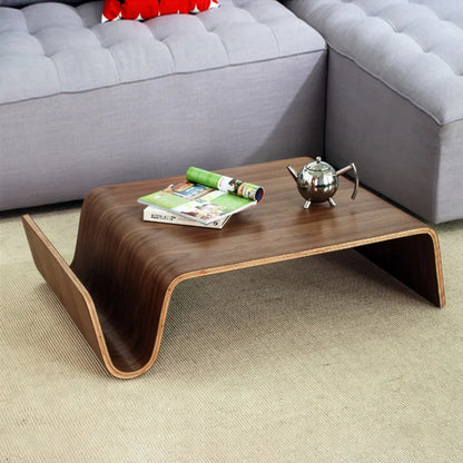 Creative Minimalist Modern Japanese Ash Log Style Solid Wood Coffee Table Small Apartment Living Room Home Tatami Furniture