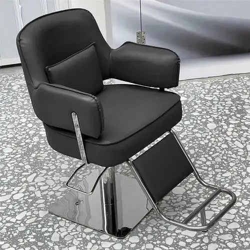 Workshop Tattoo Barber Chair Cosmetic Nail Trolley Workshop Luxury Adjustable Barber Chair Stool Silla De Barbero Home Furniture