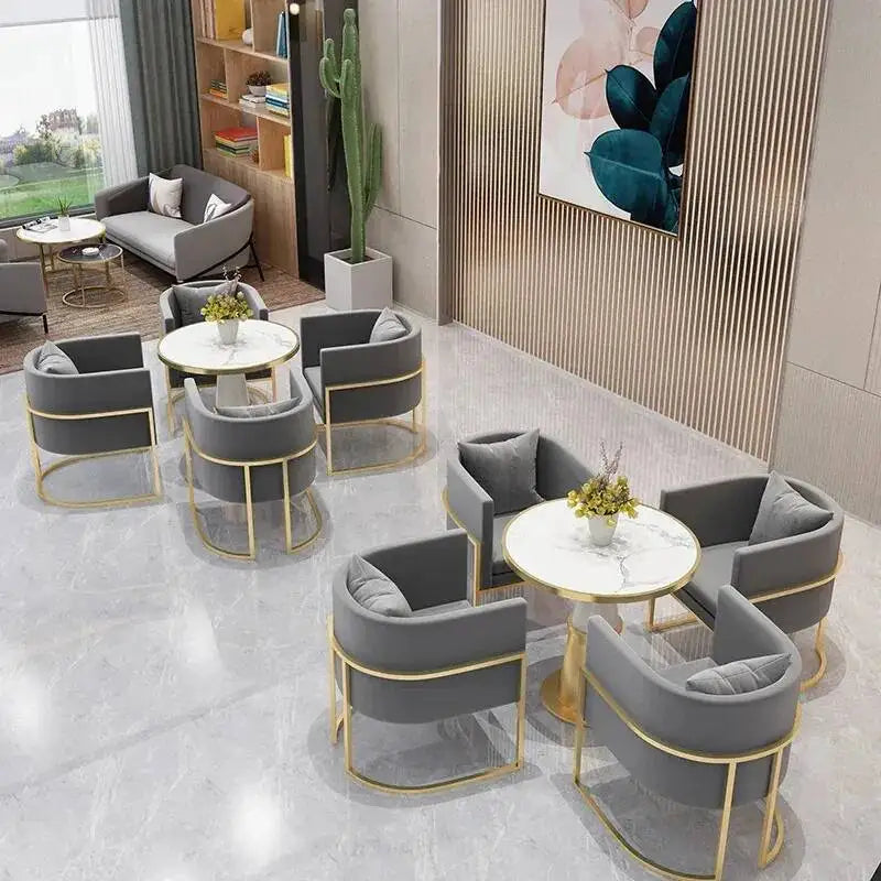Metal Armchair Plastic Japanese Back Room Restaurant Support Cute Dining Designer Lounge Chairs Living Nordic Sillas Furniture