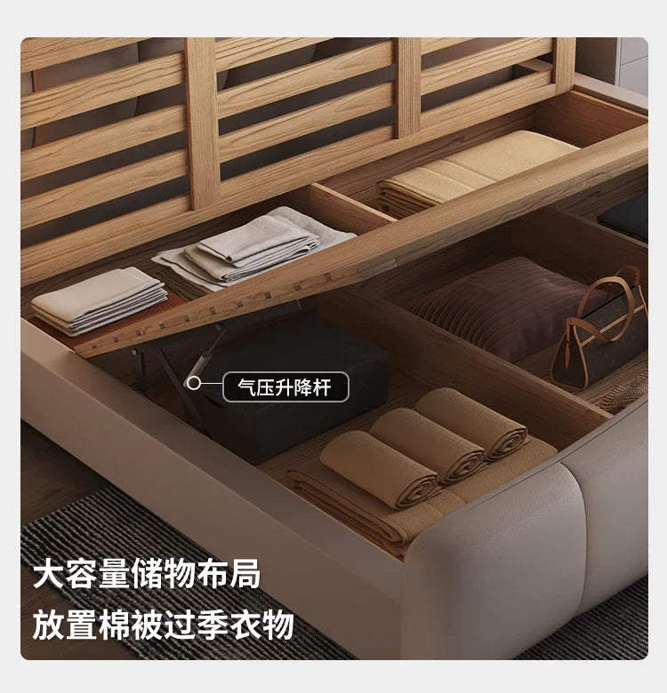 Luxury Frame Double Bed King Size Modern Living Room Frame Double Bed Queen Hotel Princess Cama De Casal Bedroom Furniture
