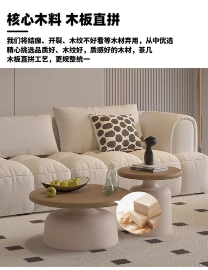 Modern Nordic Coffee Table Premium Aesthetic Elegant Design Side Table Storage Luxury Corner Tables Living Room Furniture