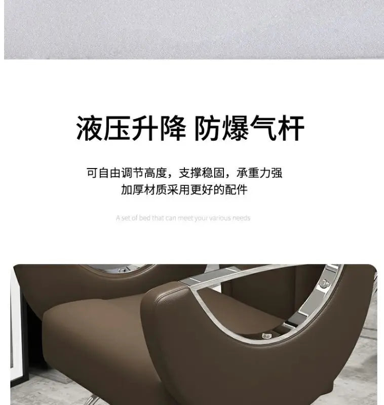 Elegant Beauty Barber Chairs Premium Nordic Style Minimalist Salon Chairs Aesthetic Italian Silla Para Lashista Salon Furniture