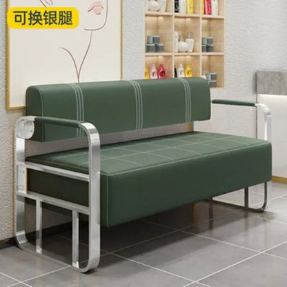 Office reception small apartment sofa barber shop waiting chair rental house clothing beauty salon lounge
