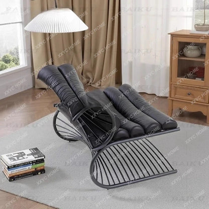 Living room modern minimalist metal, special-shaped high-end sofa chair