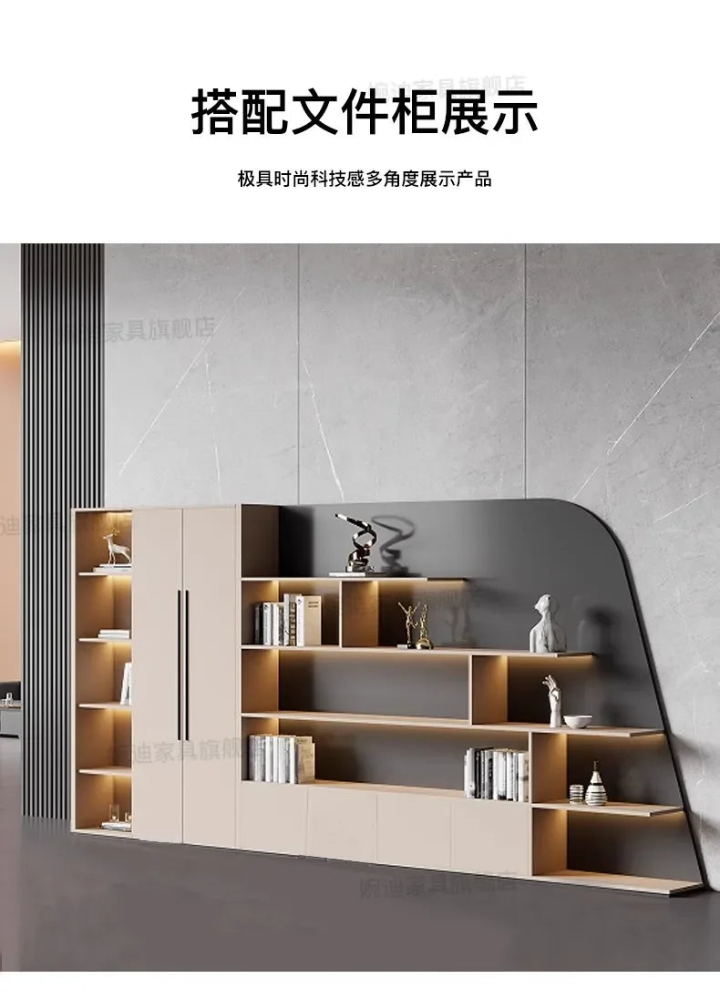 Factory Promotion Computer Desks Work Creativity Creativity Conference Office Desk Reception Secretary  Desk  Unique Designer