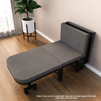 Rollaway bed Single office lunch break bed Nap bed Portable retractable hidden escort bed Rollaway bed Camp bed