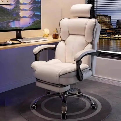 Mobile Ergonomic Office Chair Recliner Computer Bedroom Accent Office Chair Gameing Study Sillas De Oficina Office Furniture