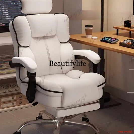 A68Designer Upgrade Office Chair Nordic Modern Swivel Oversized Ergonomic Computer Chair Comfortable Cadeira Office Furniture