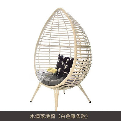 Internet celebrity swing outdoor balcony lazy hanging chair rattan nest cradle