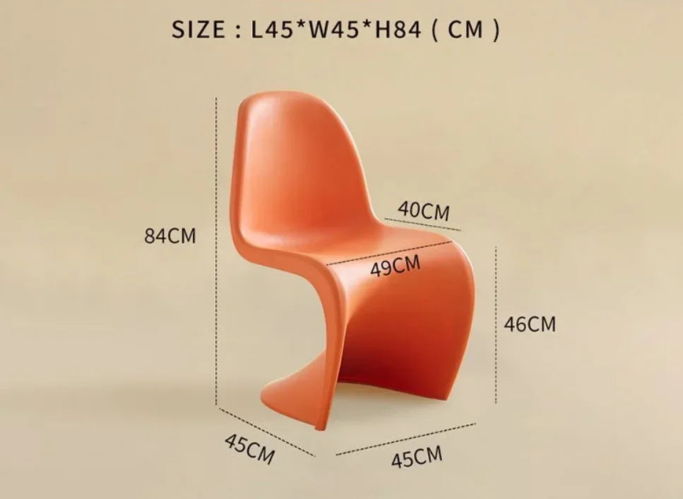 Sleek Ghost Chair with Clear Acrylic Backrest for Modern Living Room Decor Contemporary Living Room Relaxing Dining Chair