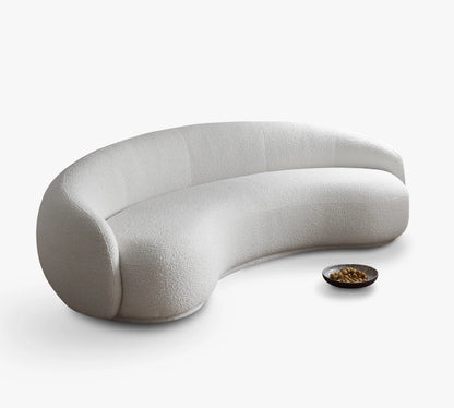 Living room Julep sofa Curved cashew sofa