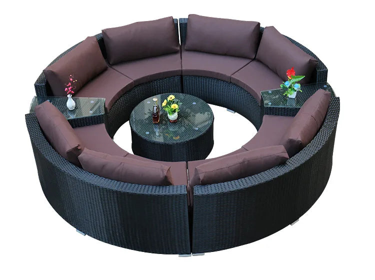 2022 Cheapest Garden Sofas Rattan Outdoor Furniture