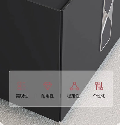 Simple and light luxury office desk and chair combination President's table Manager table Large desk office