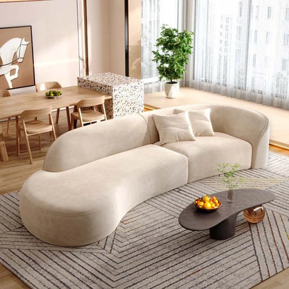 Nordic living: elegant minimalist sofas and relaxing modern home furniture