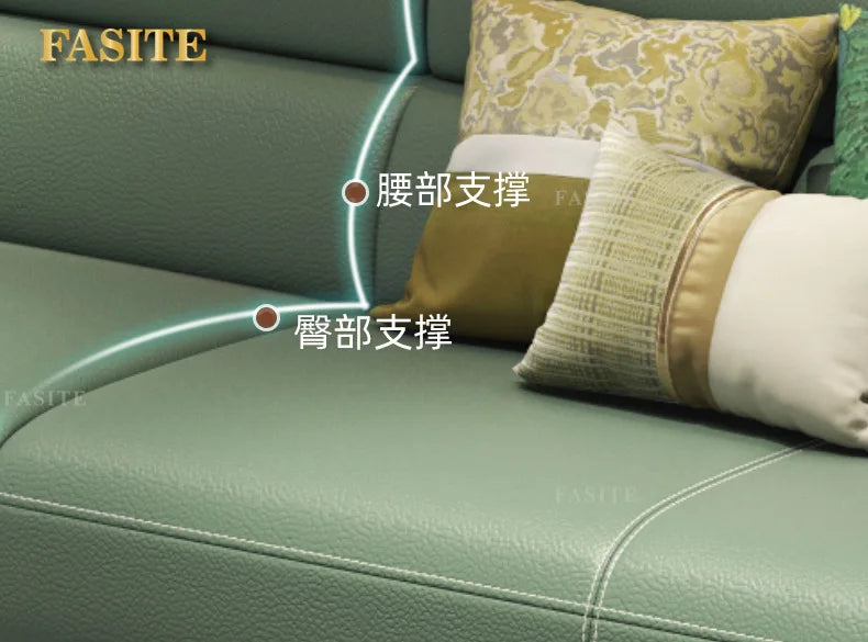 Leather sofa combination first layer cowhide modern new Chinese living room solid wood sofa furniture