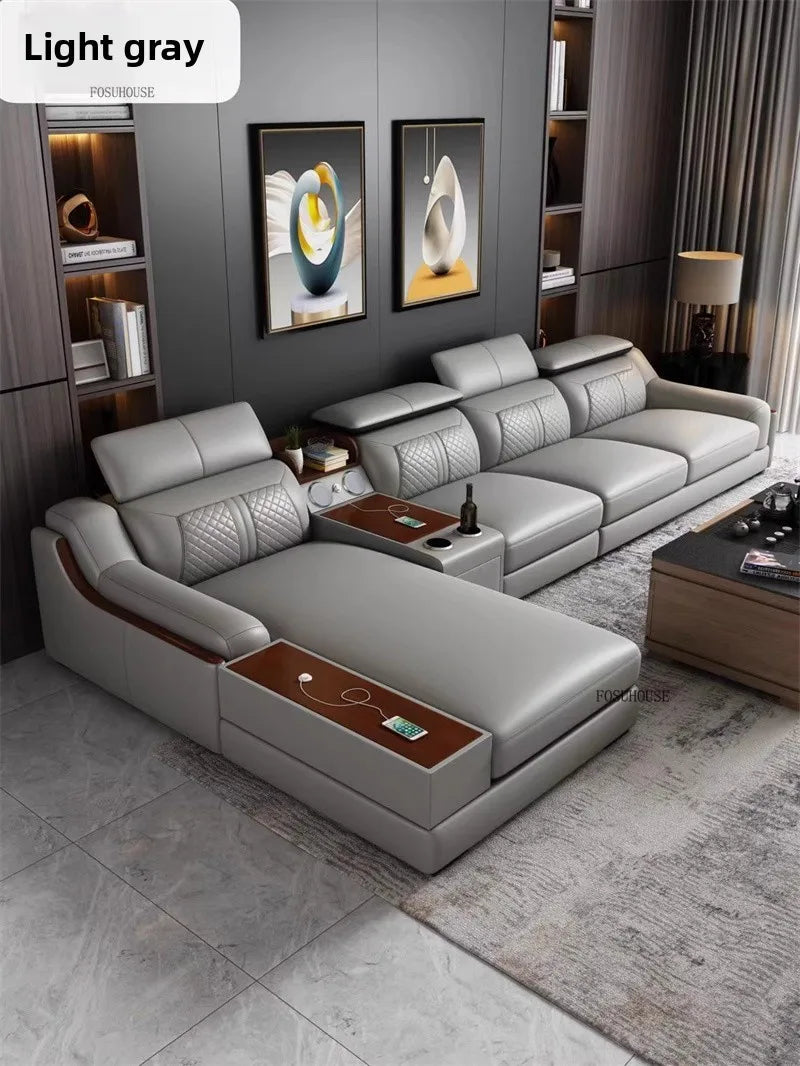 Modern Living Room Sofa Combination Light Luxury Chaise Lounges Design Sofas Living Room Personality Home Furniture