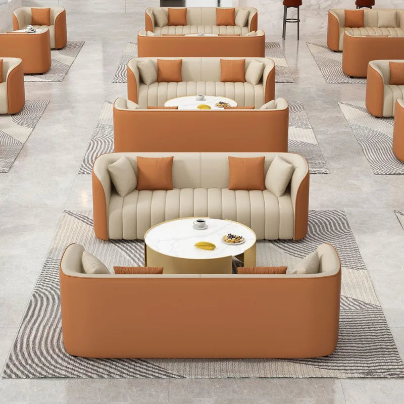 Simple Internet celebrity negotiation Reception Sofa Hotel Business Court Rest  Sales Office Sofa Combination