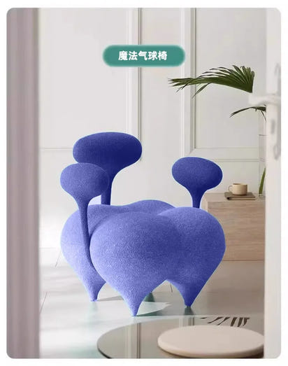 Creative Design Chair Modern Luxury Single Sofa Chair Home Living Room Bedroom Balcony Home Decor Accessories Leisure Chair