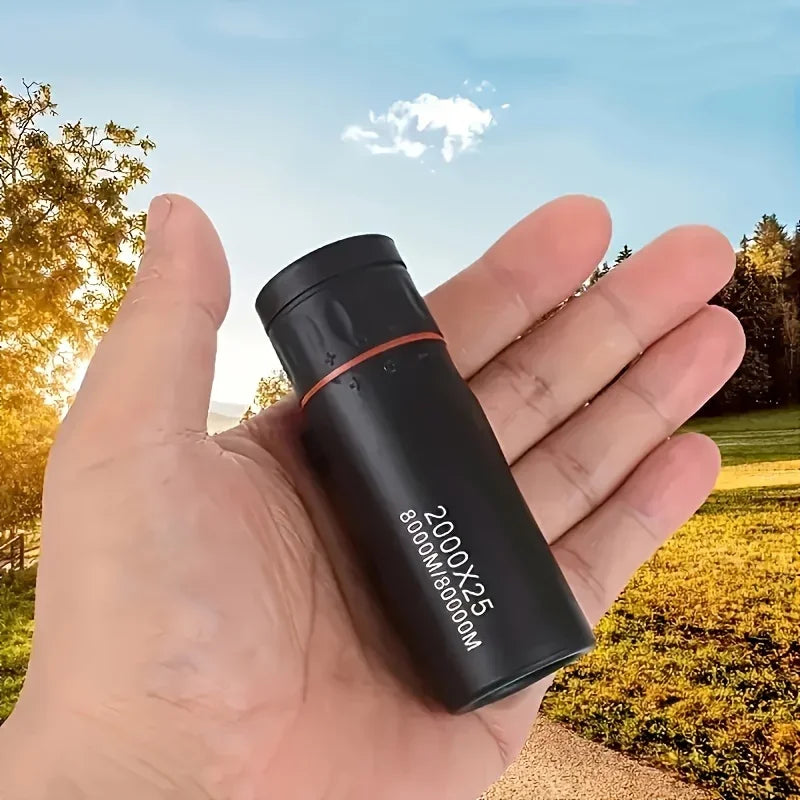 High Magnification HD Monocular Telescope Waterproof Mini Telescope Portable Military Zoom  Scope for Travel Hunting