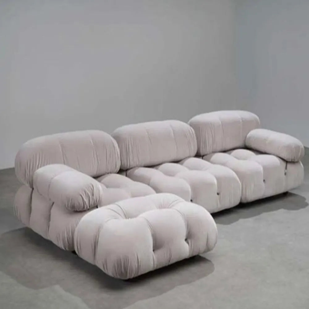 Modern Boucle 3 Seater Sectional Sofa L-Shape Living Room Furniture Luxury Design Home Couch Modular