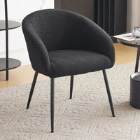 Modern Small Accent Chair, Comfy Sherpa Makeup Vanity Chair with Metal Legs, Decorative Chair no Wheels for Living, Customized