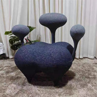 Creative Design Chair Modern Luxury Single Sofa Chair Home Living Room Bedroom Balcony Home Decor Accessories Leisure Chair