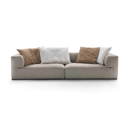 Modern Furniture Living Room Interior Sofa Wooden Base Villa Corner Kama Sofa Set