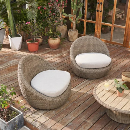 Quick drying foam metal frame rattan garden sofa modern outdoor sofa set
