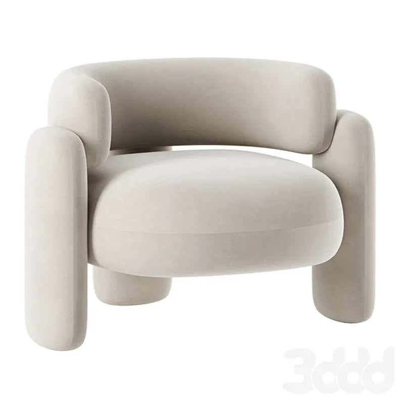 Nordic Minimalist Single Sofa Chair Modern Fashion Living Room Bedroom Leisure Chair Designer Creative Special-shaped Lazy Chair