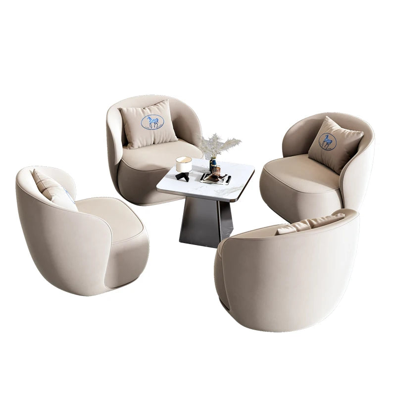 Nordic Luxury Chairs Set Of 3 Nordic Modern Hotel Living Room Sofa Chairs Hotel Comfortable Sillas De Sala Furniture Living Room