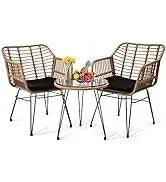 QAZ8-Q8 pieces outdoor Wicker rattan patio sectional furniture set.glass top table with hidden storage.7 sofa sections.oversized