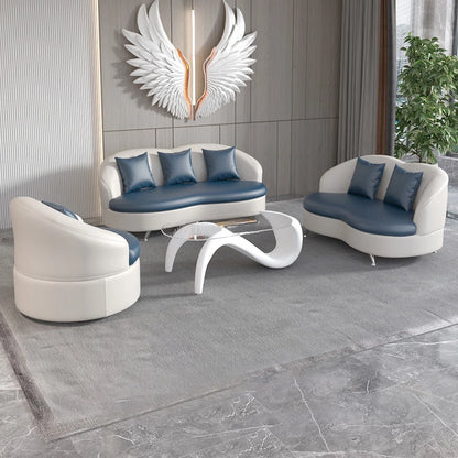 Grand canapé de luxe blanc imperméable à l'eau Simple vert Chaise longue nouveau canapé naturel concepteur Muebles Para dortoir meubles