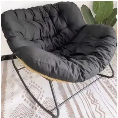 Rocking Chair Rattan Lazy Net Red Sofa Home Living Room