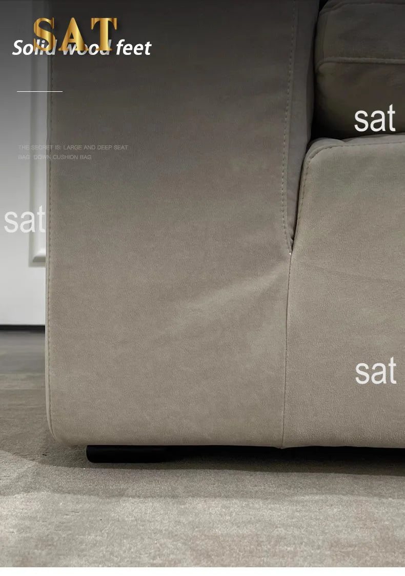 Modern design L-shaped sofa set Living room furniture combination set Modern living room white home sofa