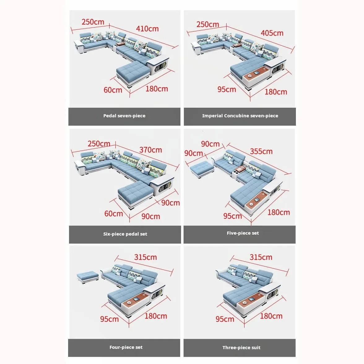 For living room minimalist modern large unit furniture set combination cotton and linen 2024 new technology fabric sofa