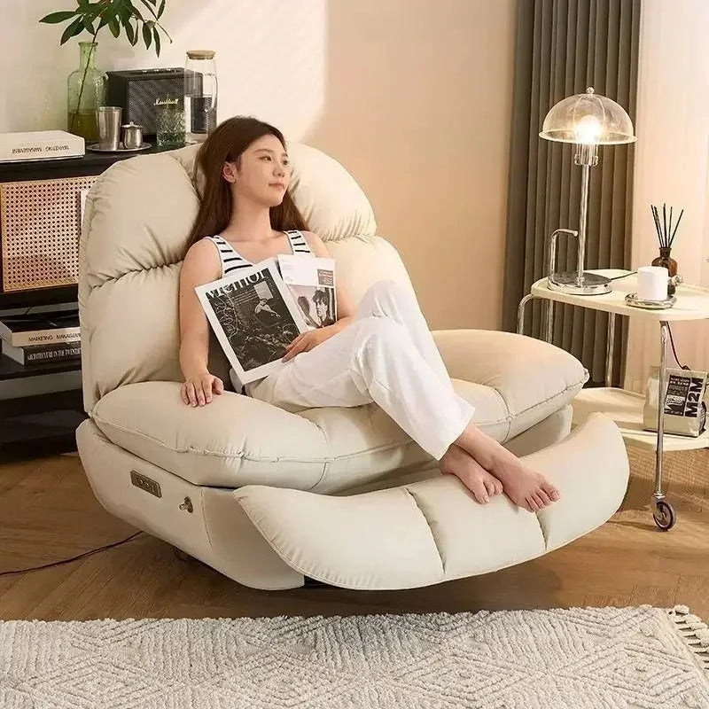 Lazy Sofa First-class Leisure Sofa Electric Intelligent Multifunctional Living Room Single Person Sofa Can Sleep and Lie Down