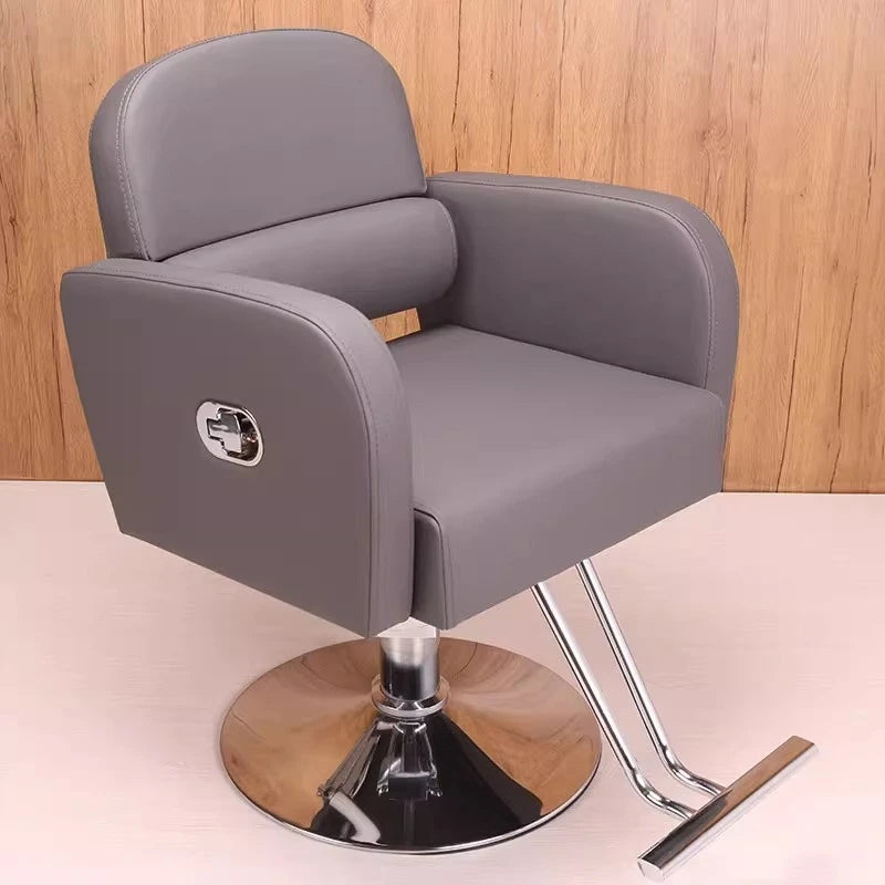Hair Salon Barber Chair Shampoo Hairdresser Luxury Barber Chair Professional Muebles Para Salon De Belleza Commercial Furniture