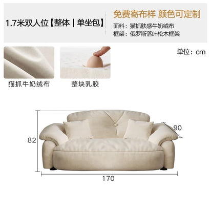 Lounge Living Room Sofas Fabric Minimalist Modern Design Sofa Elegant Comfortable Kanapy