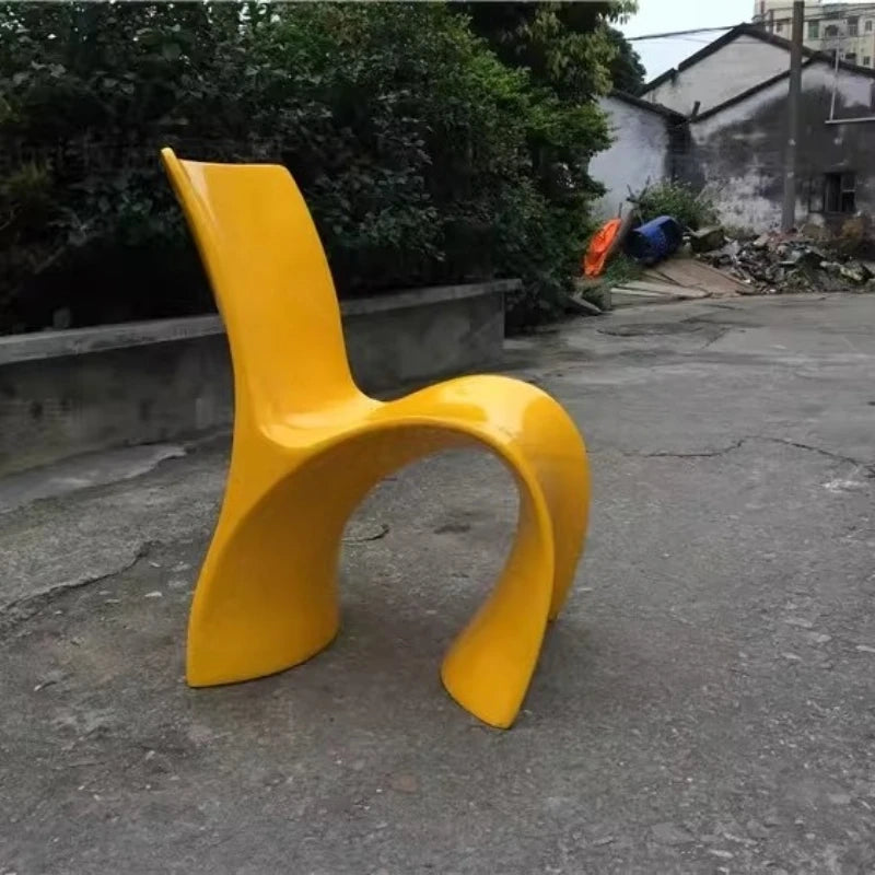 Chair Man Creative Shaping Personality Chair H Chair FRP