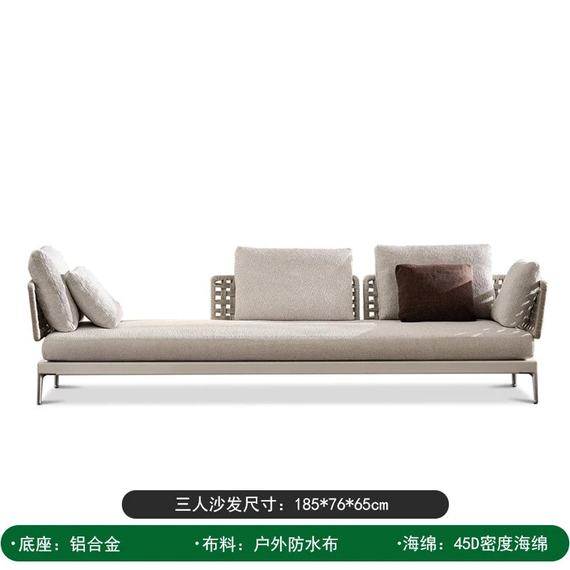 Minimalist Design Outdoor Sofas Personality Nordic Creative Garden Sofas Fashion Party Outdoor Furniture Gartenstuhl Lshysf