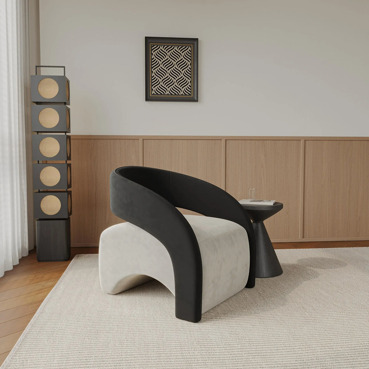 Internet celebrity single chair living room lazy single sofa, leisure chair designer sofa, single sofa light luxury high-end
